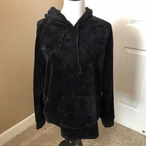 Black fuzzy sweater
